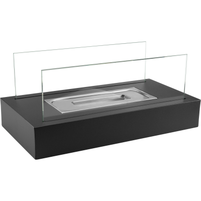 Biokominek wolnostojący FOCUS czarny mat